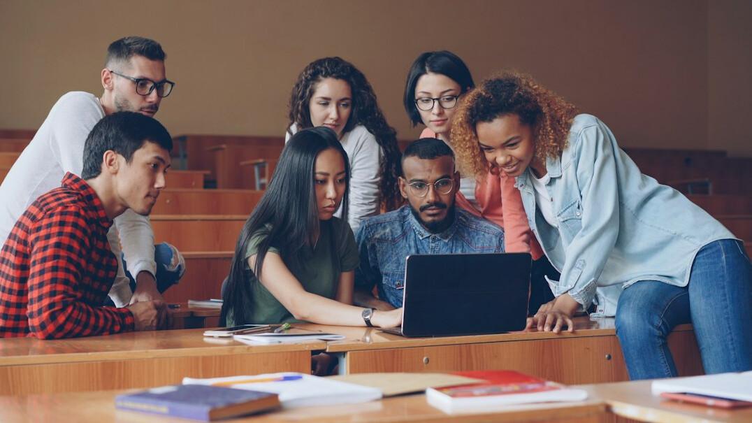 diverse group learning together