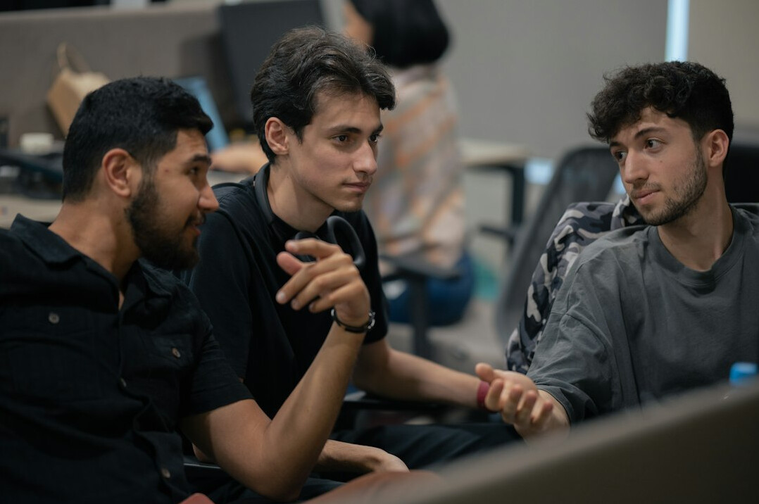 group of people in classroom