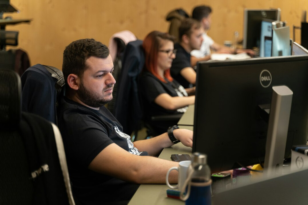 croatian programming students in class