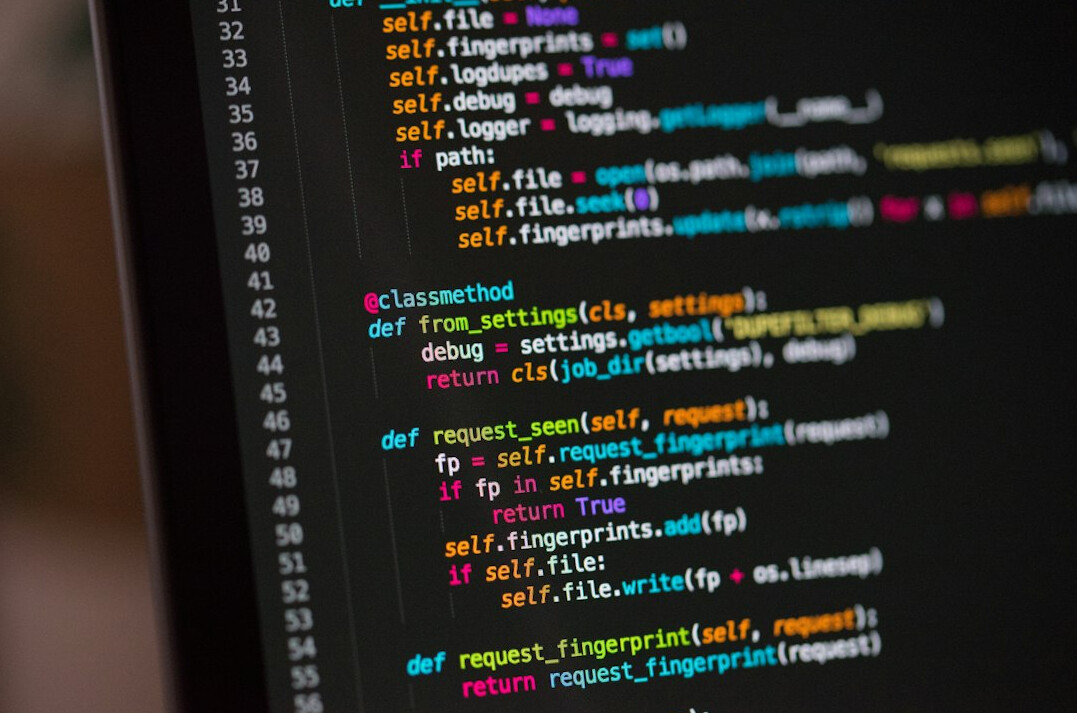 beginner coding on laptop